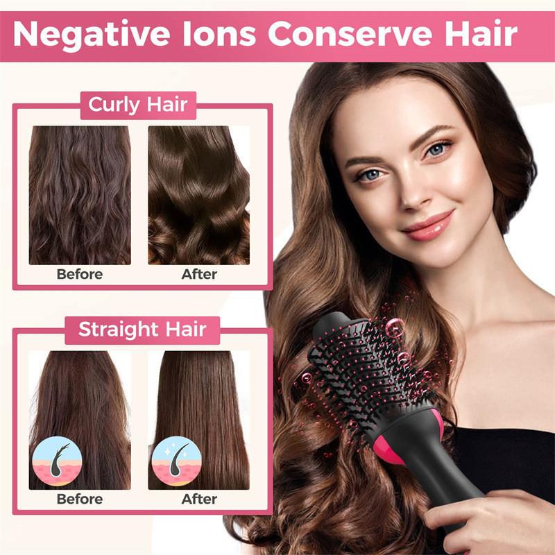 Multifunctional Hot Air Brush 24 In 1 Ionic Hair Dryer And Styling Comb For All Hair Types