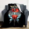 Heart Sword Flannel Blanket Throw Blanket Soft Warm Sofa Bed Camping Home Decor Unique Christmas Gift C9261522