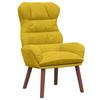 Yellow Armchair 69 X 74 X 93 Cm Velvet