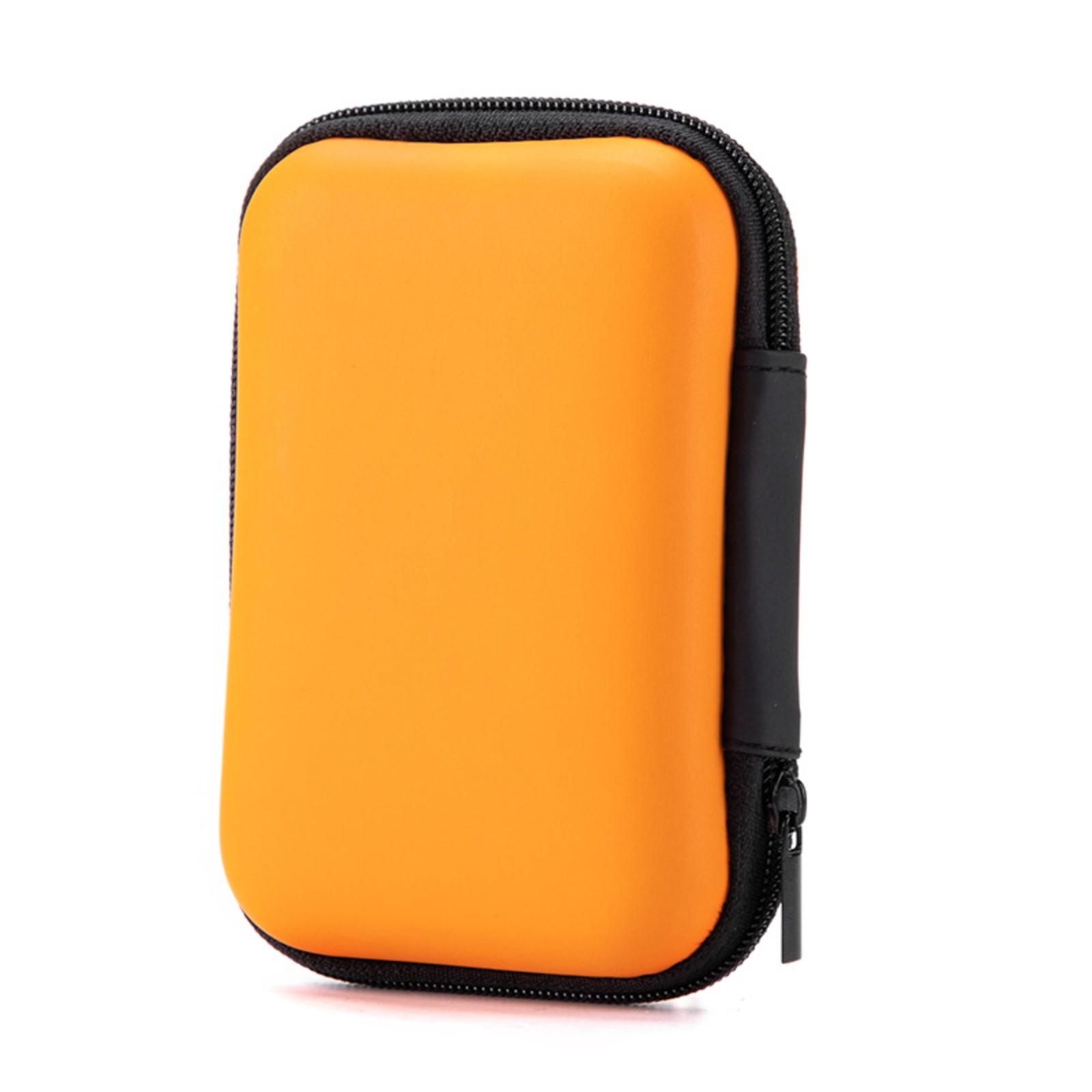 

Сумка для хранения наушников, кабель для передачи данных, зарядное устройство, ящик для хранения оранжевый