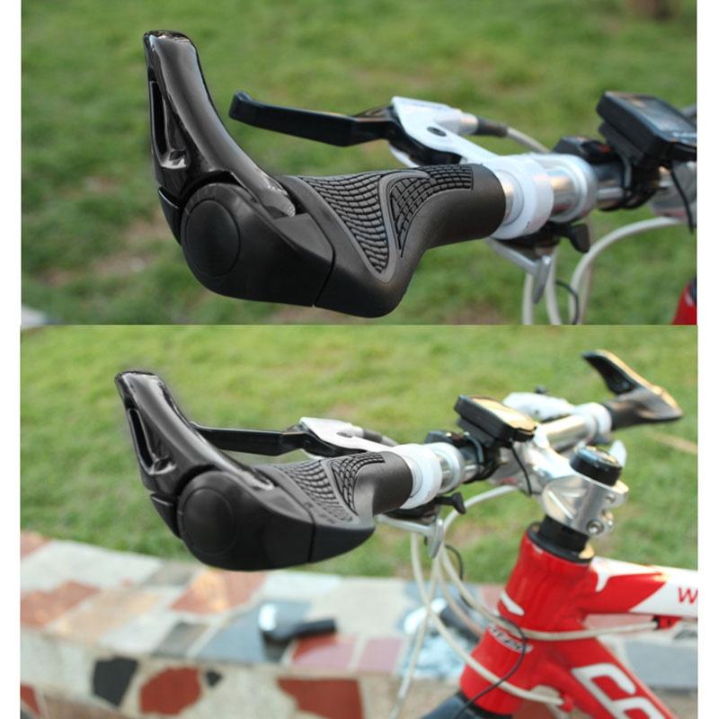 Mountain Bike Handlebar Grips Handle Bar Grip End LOCK-ON Ergonomic Bicycle Accessories