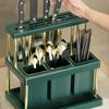 Kitchen Cutlery Holder Spoon Fork Chopstick Storage Rack Utensils Organizer Kitchen Countertop Box Rack