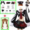 Anime New EVA Asuka Langley Soryu Cosplay Costume Shikinami Asuka Langley EVA Rock Band Outfit Girl Women Top Skirt Wig Sexy Set