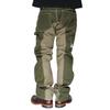 Kojima Jeans Monkey Combo Painter Made In One Pants, Men's, Japan, Wash, RNB-1081F-Khaki-42