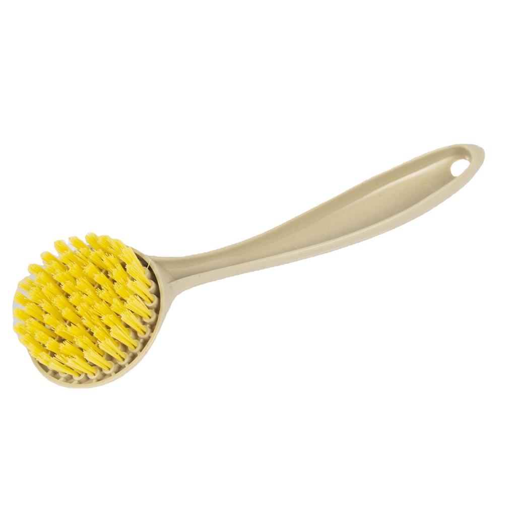 Multifunctional Long-Handled Pot Brush - Gentle on Pots, Keeps Hands Clean