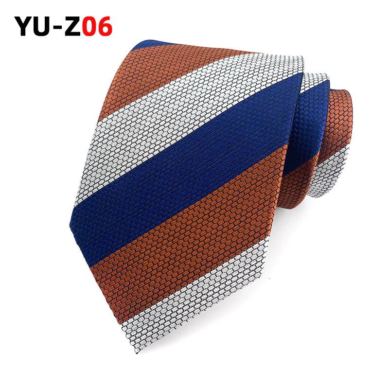 2025 New British Gentleman Stripe Men's Tie Suit Street Style Combo