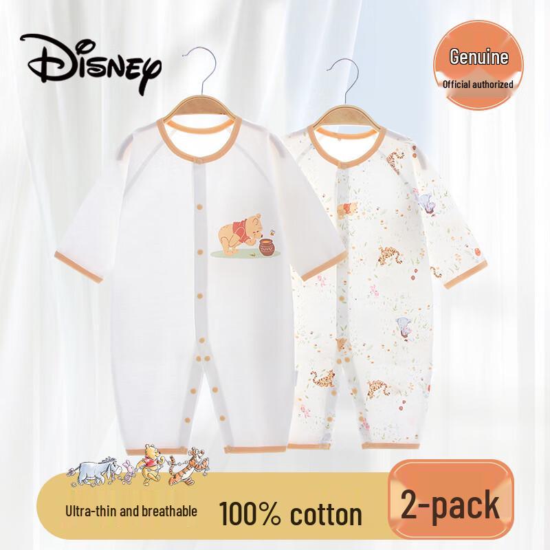 Disney Baby Summer Cotton 2-Pack Romper 66