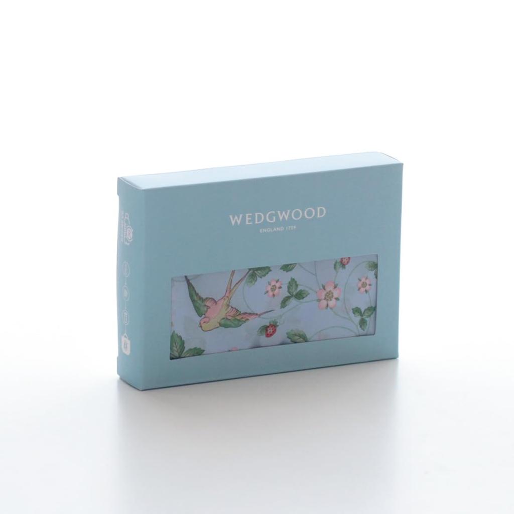 [Wedgwood] Zippered Eco Bag, Replenish Series, Wild Strawberry Blue (Packaged) Eco Bag/Reusable Bag 000299-0001-01