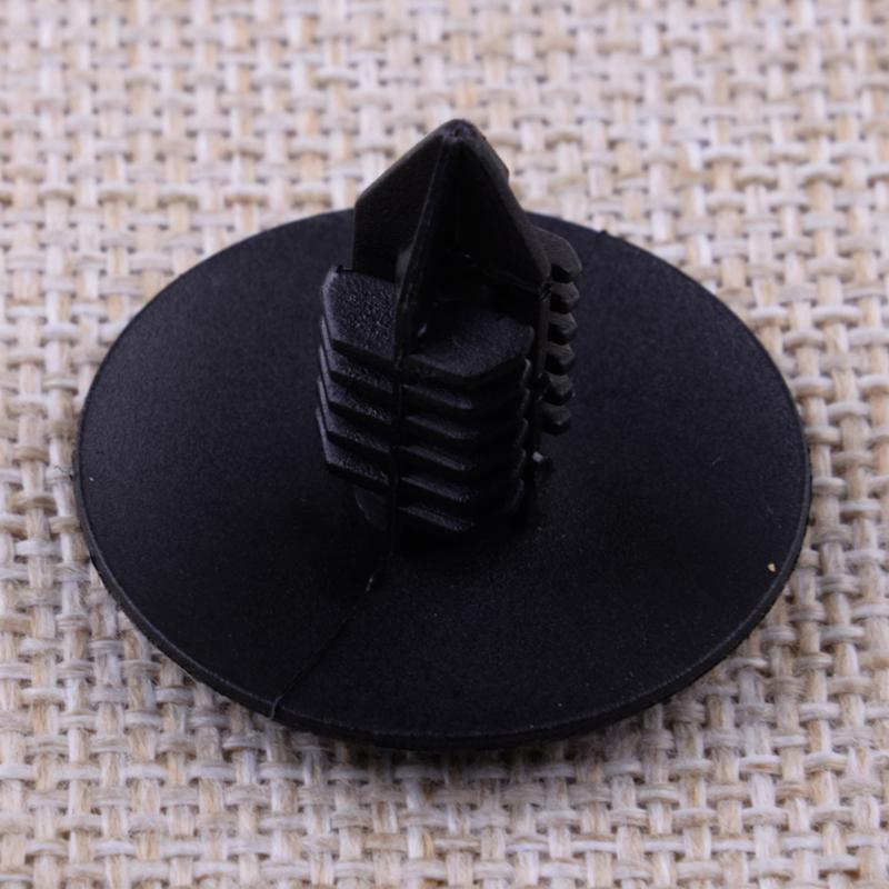 

7703077435 20Pcs Wheelbox Mounting Trim Retaining Clips Roof Trunk Fastener Retainer Fit for Renault Clio Scenic Megane Black