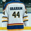 Off Campus BRIAR Briar University Hockey Jersey GRAHAM 44 Fashion Sportswear Unisex Casual Breathable Loose Long Sleeve Tops Tee