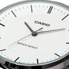 CASIO Standard Quartz Men’s Watch White Dial Metal Band MTP-VT04D-7E (Parallel Import)
