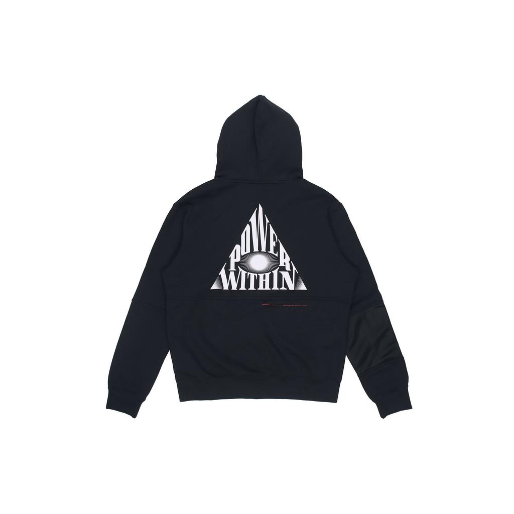 Nike Pánská mikina s kapucí na zip Černá CK6742-010