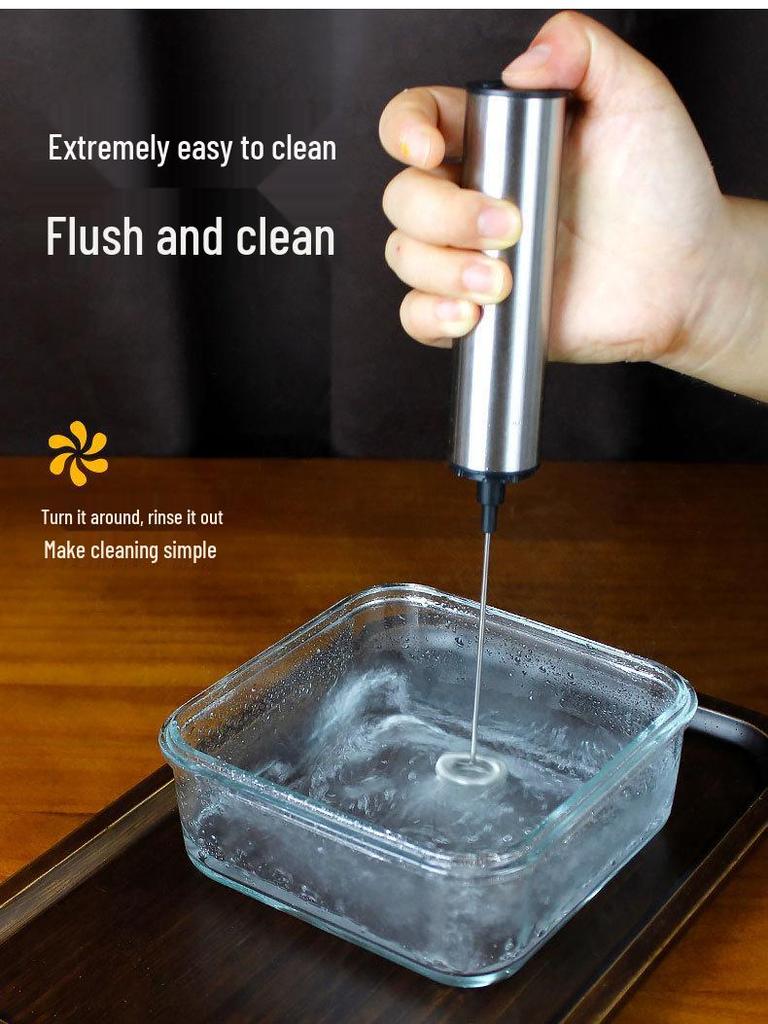 Handheld Electric Milk Frother and Cream Whipper
