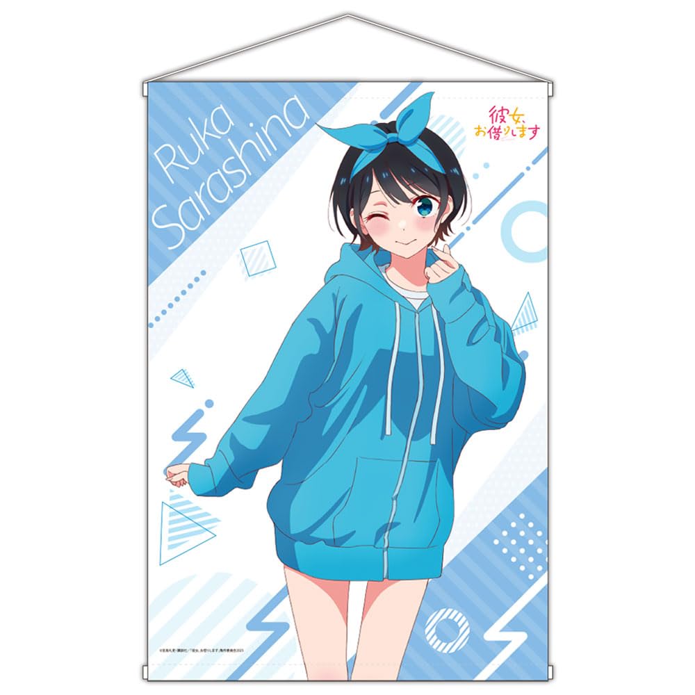 Hagoromo Original Illustration B2 Ruka Sarashina 83418  Rent-A-Girlfriend  Tapestry (Hoodie Ver.) No.
