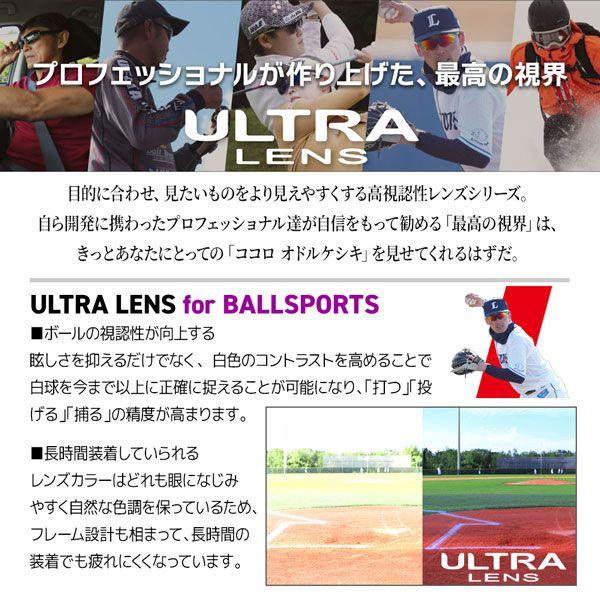 Used SWANS Sunglasses FO-3518 CSK FACEONE ULTRA LENS for BALL SPORTS Model Red Shadow Mirror x ULTRA Straight Smoke