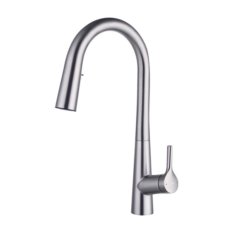 Hengjie HMF135-412-SN Pull-Out Kitchen Faucet
