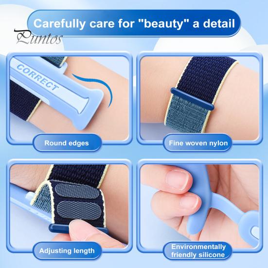 Suport pentru creion Lungime reglabilă Moale Confortabil Design ergonomic Copil mic Instrument de ajutor pentru scris Suport stilou