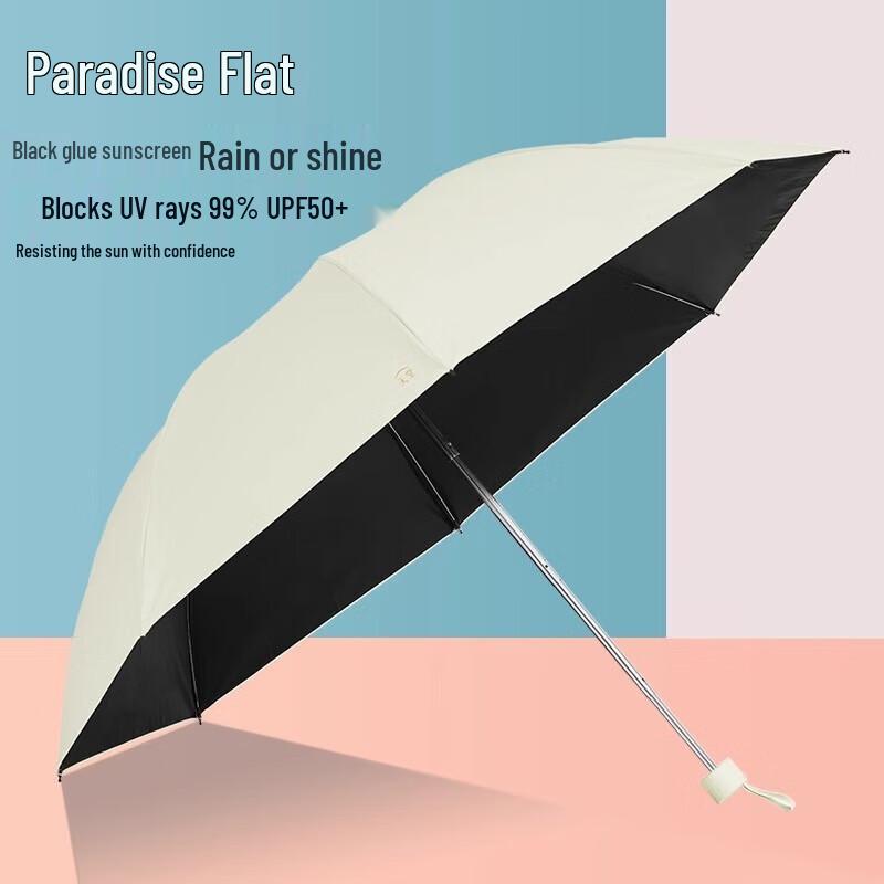 Tiangtang Portable Three-Fold Sun & Rain Umbrella