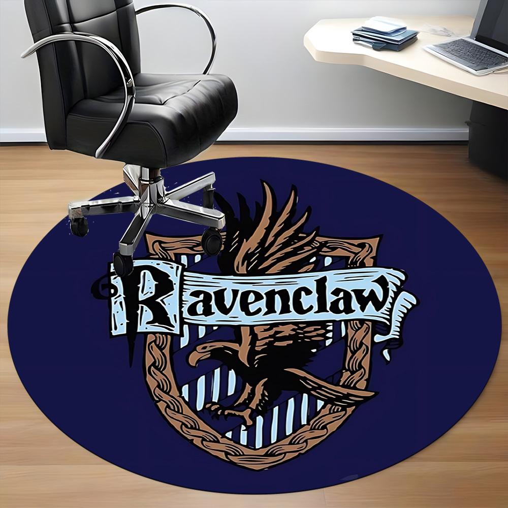 1pc Ravenclaw CrestChair Carpet for Office, Non-slip, Soft and Durable Office Rug for Interior Decoration, Perfect for Office yy250925223