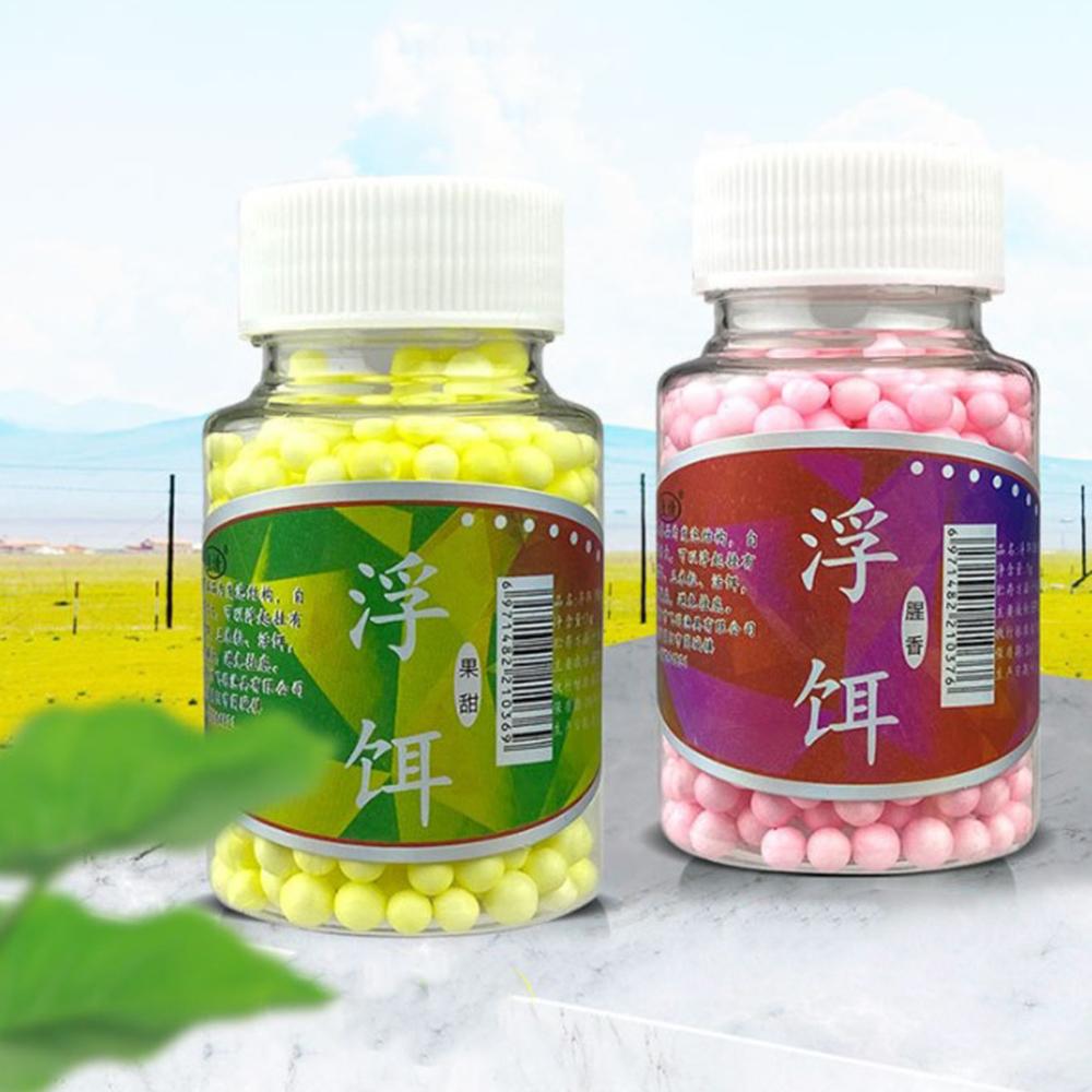 Fishing Sweet Smell Floating Bait Bright Color Bottom Hair Rig Up Fishing Bait for Streams and Lakes Ponds