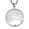 Tree of Life Nature Growth Pendant Antique Bronze Metal Daughter Choker Necklace Trendy Gift
