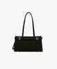 Clave Sunny Suede Dark Brown Tote Bag