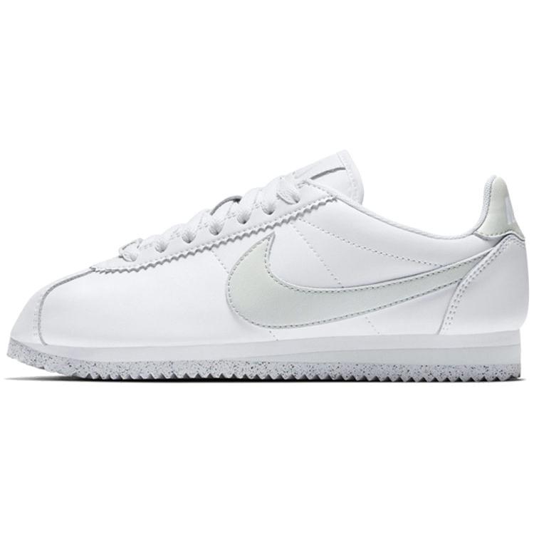 

Новые женские Nike Classic Cortez Flyleather Белые Светло-серебристые AR4874-100 36.5