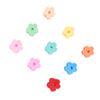 100pcs Small Flower Hair Claw Clips for Girls Women Colorful Non Slip Strong Hold Tiny Hair Clips fo