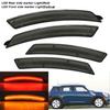 4Pcs Front +Rear Fender LED Side Marker Light For MINI Cooper R55 R56 R57 R58 R60 R61