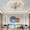 Light Luxury Crystal Living Room Ceiling Light Simple Modern Creative Personalized Bedroom Light Grand Room Lighting
