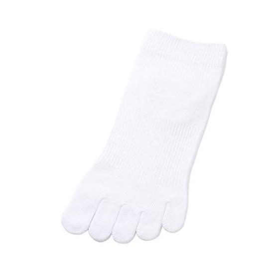 

Пять Комфорт Обычные Носки до Щиколотки Носки для Поддержки Комфорта Пальцев для Пяти Колено Задняя Подколенное Сухожилие Вросшие Спортивные [CS] (М, Белый) Пальцы ног, Косточки, Боль, Боль, белый