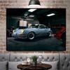 Super Car Poster Printed Matter Classic Car Canvas Painting Luxury Car Wall Art Retro Picture Room Home Man Bedroom Bar Decor