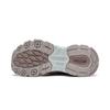 Li Ning Wind Collection Cushioning Slip Resistant Abrasion Resistant Support Low top Casual Shoes Women's Silver Gray AGLW004-3