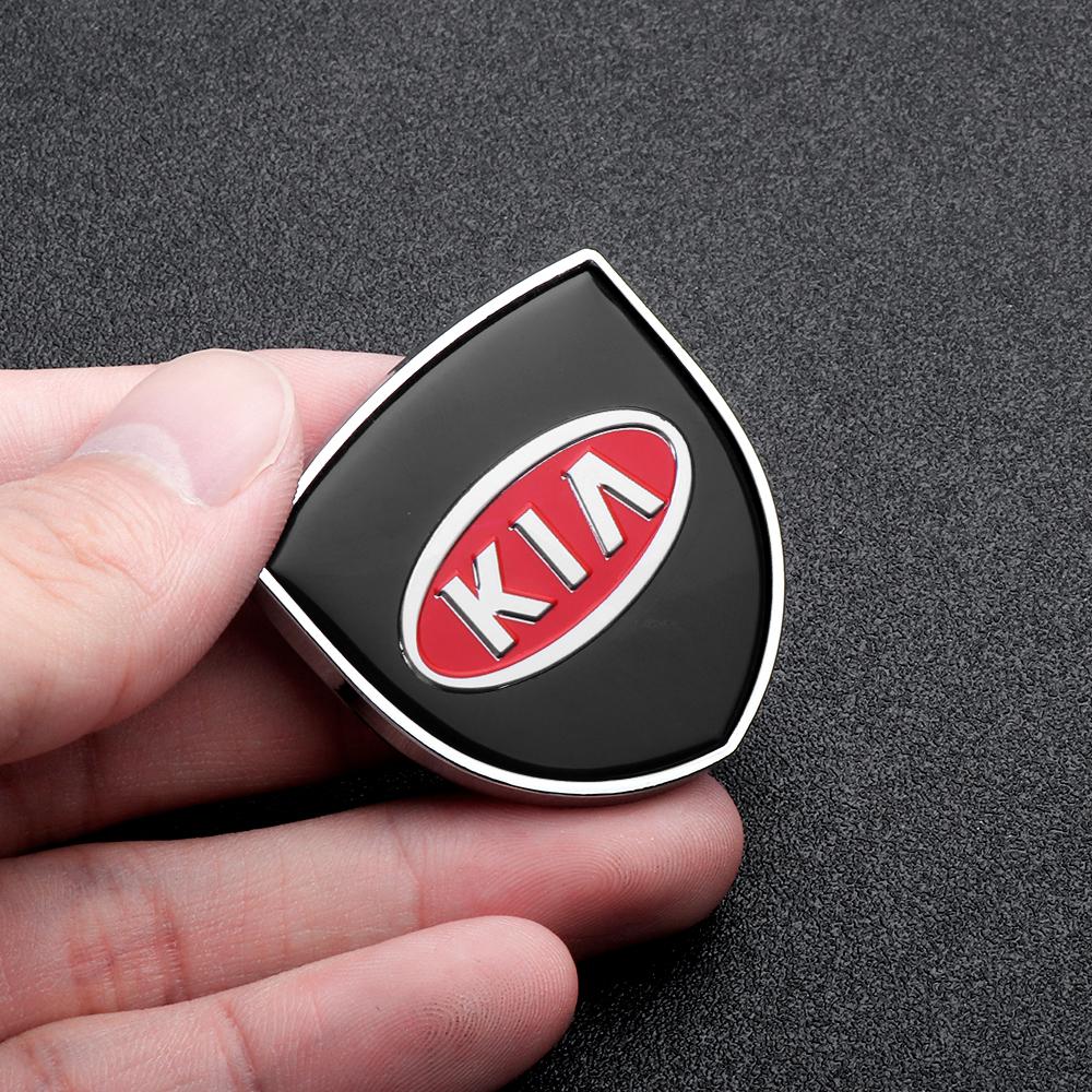 2026 Hot Car Sticker Car Styling 3D Metal Emblem Body Trunk Decor Badge Sticker For KIA Sportage Ceed Sorento Cerato Picanto Rio