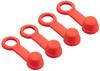 Daytona 92984 Bleeder Rubber Cap 4 Pieces Red Inner Diameter
