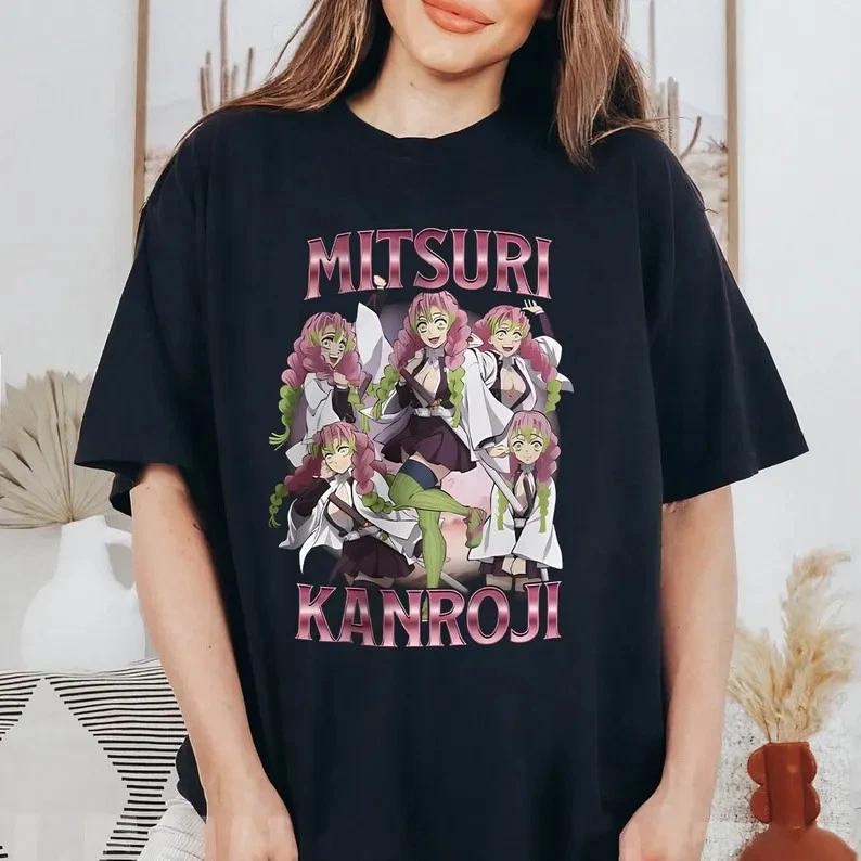 Demon Mitsuri Kanroji Kimetsu TShirt Anime Unisex Unisexga Japanese S
