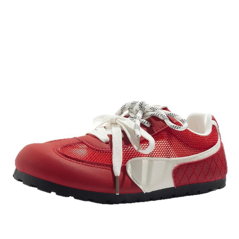 Belle Studenten moralische Trainingsschuhe Sommer Neu Leichtgewicht Weichsohle Mesh Atmungsaktiv Freizeitsschuhe B