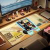 Bing Custom Name Large Size Mouse Pad Large Gaming Table Cushion Non-slip Laptop Tablet Big Mousepad XXL Mat Mini PC Playmat With Lock Edge