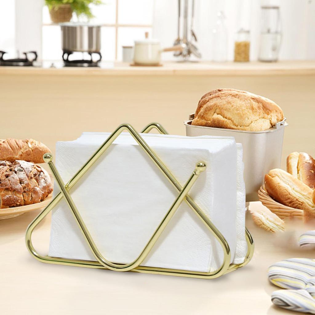 Napkin Holder, European Style Napkin Holder for Tabletop, Dining Table, Napkin Holder for Restaurant Table Organization, Iron