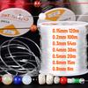 Plastik Kristall Elastisches Dehnband Perlenfaden Schmuckherstellung Zubehör Drahtfaden für DIY Armband Halskette Basteln