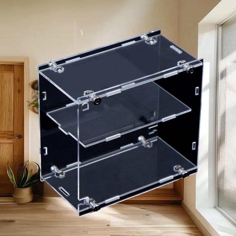 1/64 Modellautos Acryl Vitrine Passend für Mini Größe MiniGT Tomica Zusammengebaut Staubdicht Box Schrank Spielzeugfahrzeuge Heißer Verkauf