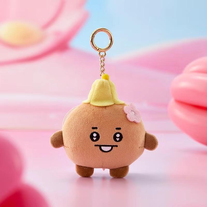 BTS BT21 Плюшевая кукла Kpop Плюшевая игрушка животное, Серия «Весенняя сказка» SHOOKY-12CM