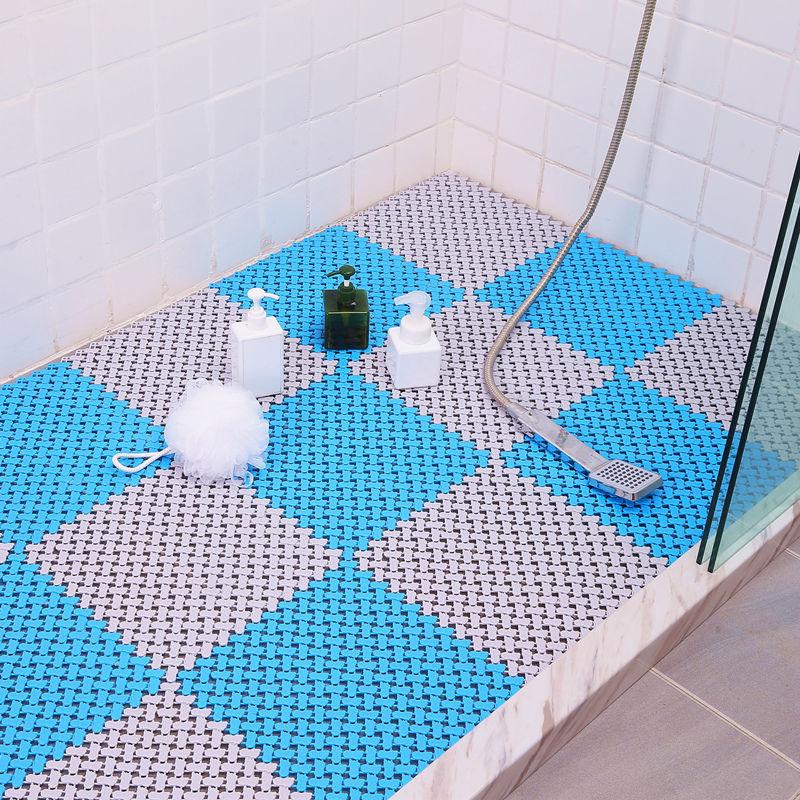Shower Room Bathroom Anti-Slip Mat Waterproof Mat For Bathing Anti-Fall Toilet Room
