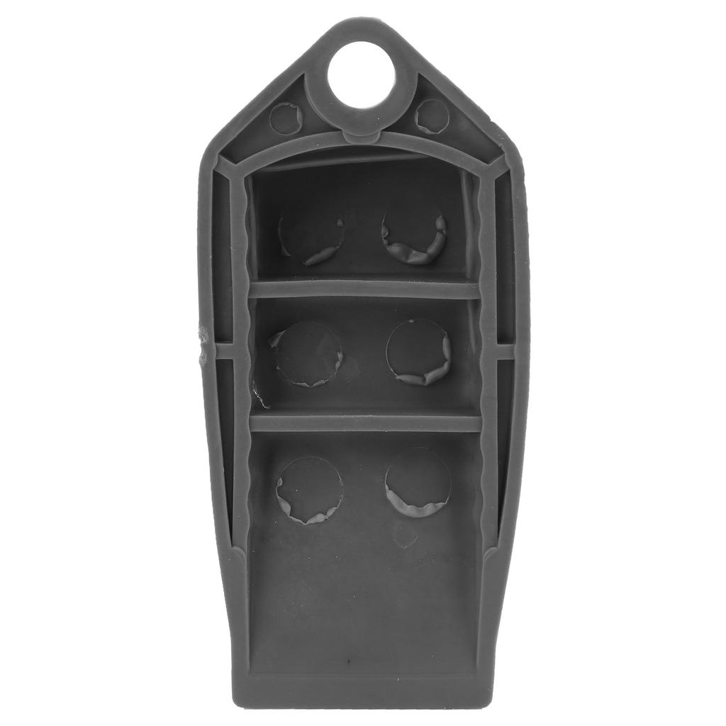 Gray Rubber Door Stoppers No Sliding Door Stop   Stackable Flexible Door Holder