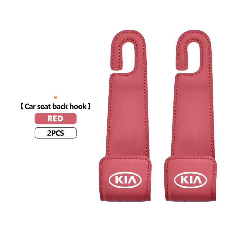 Car Seat Headrest Hook Storage Hanger Auto Interior Accessories Stickers For KIA K5 K2 Rio Optima Sportage Venga Sorento Stonic