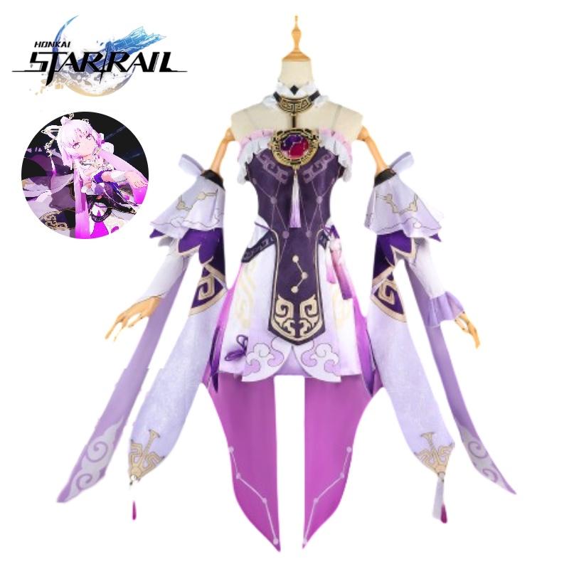 Rail Fu Honkaistar Xuan Cosplay Ancient Costume Dress Halloween Party Girl Prop