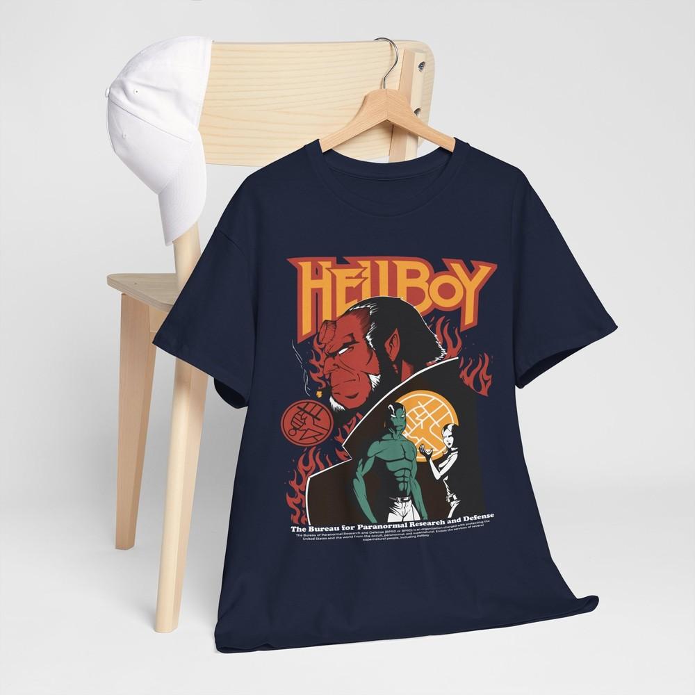 Hellboy Tshirt David Harbour Avengers Dark Horse Comics Shirt All Size Clothes M
