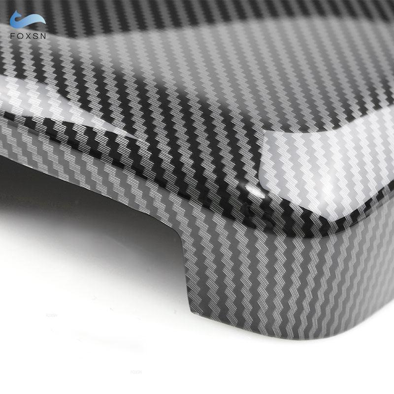 Auto Center Console Armlehne Box Panel Carbon Textur Trim Abdeckung Schützen Für Mercedes Benz AB GLA CLA Klasse W176 X156 c117