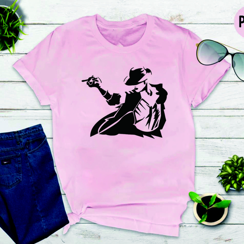 Unisex MJ Dance Evolution T-shirt MJ Tee King of Pop Tshirt Retro Dance Graphic Shirts Summer Short Sleeves Tops Fans Gifts