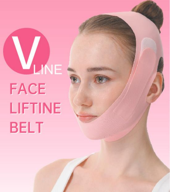 Universal English Face Slimming & Lifting Band - Celebrity Style V-Shape Jawline Enhancer